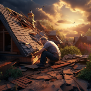 Roof damage